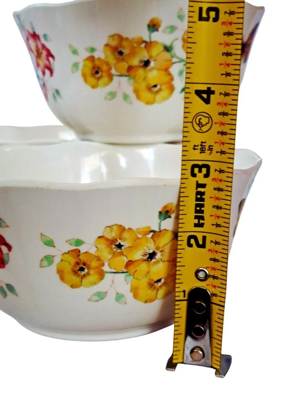 Lenox Butterfly Garden Melamine Soup Cereal Bowl 5 5/8